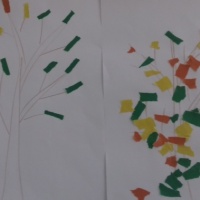 Конспект занятия по аппликации «Осеннее дерево» во второй младшей группе