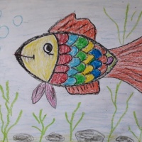 Мастер-класс по рисованию «Рыбка»