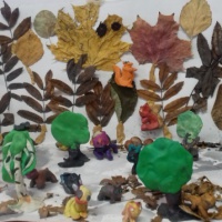 Детский мастер-класс по созданию макета «Осень в лесу»