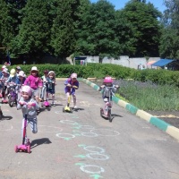 Фотоотчет «День велосипеда с детьми старшей группы»