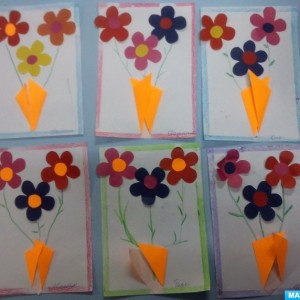 Конспект НОД по аппликации «Букет цветов в подарок маме» для младшего дошкольного возраста
