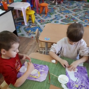Мастер-класс для детей 4–5 лет. Творческая работа «Умка в гостях у ребят»