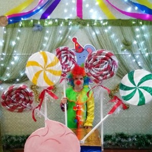 Изготовление фотозоны для тематического праздника «Цирк»