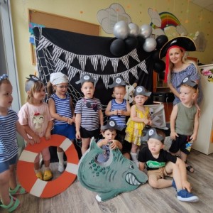 Летнее развлечение для детей 4–7 лет «Пиратская вечеринка»