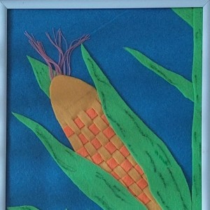 Мастер-класс по аппликации из фетра «Царица полей» к празднику кукурузы на МAAM