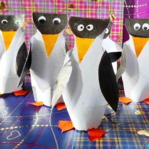 Мастер-класс по конструированию из бумаги «Пингвин» с детьми старшей группы