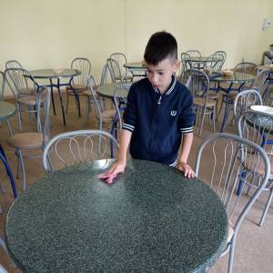 Фотоотчет по формированию навыков самообслуживания у детей с синдромом Дауна