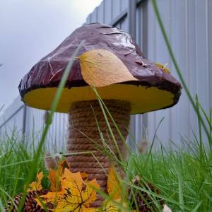 Мастер-класс изготовления поделки с применением природного материала «Осенний грибочек»
