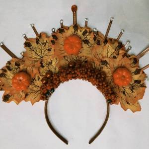 Мастер-класс по созданию осенней короны