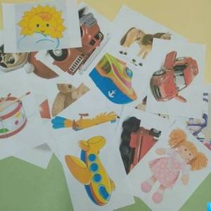 Музыкальная дидактическая игра «Веселые картинки» для детей от 2 до 3 лет