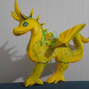 Мастер-класс по изготовлению символа года из пенопласта «Дракон»