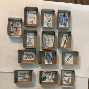 Мастер-класс по изготовлению дидактической игры из спичечных коробков «Профессии»