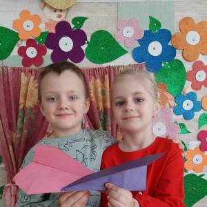 Фотоотчет о проведении мероприятия «Улетный день» в Международный день бумажных самолетов