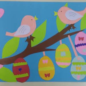 Мастер-класс по изготовлению аппликации «Светлая Пасха» в подготовительной группе