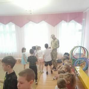 Встреча с участником СВО. Фотоотчет о мероприятии с дошкольниками