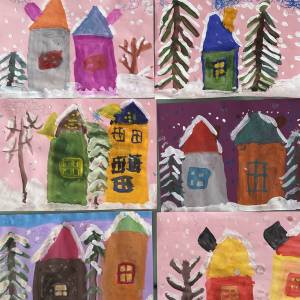 «Зима». Конспект занятия по рисованию в старшей группе