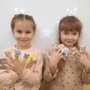 Мастер-класс по конструированию «Пальчиковый театр: персонажи русских народных сказок» с детьми 6–7 лет