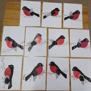 «Снегирь». Конспект занятия по аппликации в младшей группе