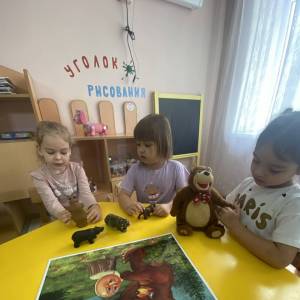 Конспект бинарного занятия по развитию речи «Игрушечные медведи» для детей 4–5 лет