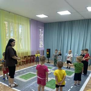 Конспект занятия по ПДД в средней группе
